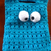 Crochet Pattern: Cookie Monster Bag