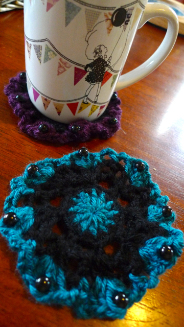 Lady Mary Coaster: Crochet of a Subversive Reader